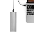 Miniatyrbillede 4 af 8: USB3.1 til M.2 NVME Hard Disk Box SSD Case kabinet NGFF PCIE til Type C Adapter Sølv&Hvid