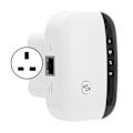 Miniatyrbillede 3 af 8: WiFi-repeater, trådløs RJ45-router/AP-tilstand, hotspot-forlænger, signalforstærker, tilbehør, UK-stik