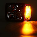 Miniatyrbillede 4 af 5: 24V Gravemaskine Front LED Forlygter Blinklys Lampe Indikator Arbejdslys kompatibel med Traktor Teleskoplæsser Lo