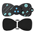 Miniatyrbillede 6 af 8: Mini Cervical Massager Multi-funktionel Genopladelig Puls Skulder Nakke Ryg Massager Sort