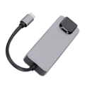 Pikkukuva 7 / 8: Telakointiasema Monitoiminen 100M Ethernet-portti 6 IN 1 Multi Splitter -laajennustelakka Macbookille
