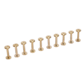 Miniatyrbilde 3 av 8: Rustfrie nagler, praktiske og enkle å installere, kleskruer for DIY-belter og veskedekorasjon, 10x4x20mm