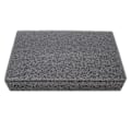 Miniatyrbild 8 av 8: Nålfiltning skumplatta svart dubbelsidig användning fyrkantig svampmatta filtbas för manuellt DIY-hantverk (250x150x52mm)