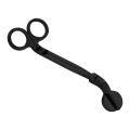 Miniatyrbillede 3 af 8: 1 stk Fashion Plating Rustfrit Stål Stearinlys Hjerte Clip Wick Trimmer Sakseværktøj (sort)