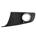 Miniatyrbilde 8 av 8: Front støtfanger tåkelysgrill krom stil tåkelysdeksel trim erstatning for CADDY 2010 til 2015 venstre 1T0853665P9B9 1T0853665P