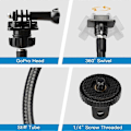 Miniatyrbilde 4 av 5: Webcam-stativ 25 tommer for webkamera C930E, C930, C920, C922X