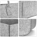 Miniatyrbilde 4 av 5: Vanntett ved-oppbevaringspose med filtholder for camping og magasiner