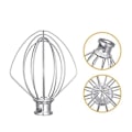 Miniatyrbillede 3 af 5: Rustfri stålpiskeris 5k452ww til Kitchenaid køkkenmaskine