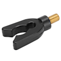 Miniatyrbilde 4 av 8: U Fiske Stang Støtter Fleksibilitet Elasticitet Antislip Holdbar Dobbelt Lag Plast Fiske Stang Holder Brakett