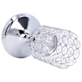 Miniatyrbilde 6 av 8: Krystall lysestake galvanisering prosess utskåret design elegant stil utsøkt holdbar telysestake