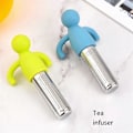 Miniatyrbillede 3 af 5: Te-si Rustfrit Stål Te-si Te-sæt Tepose Te-filter