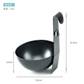 Miniatyrbillede 4 af 4: Æggekogerindsats i rustfrit stål - Non-stick pocheringskopper - PFOA-fri