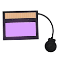 Miniatyrbild 5 av 5: Solardriven Automatiskt Mörknande Svetsglas Panel Svetsmask Automatisk Filtrering Lampskärm Ögonskydd