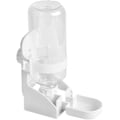 Miniatyrbilde 1 av 5: Drikkedispenser for smådyr, automatisk med hvit flaske, lite dyrefôr