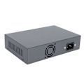 Miniatyrbillede 6 af 8: POE-switch IEEE802.3af/at 100 Mbps lille kompakt lydløs stationær ventilatorløs 6 porte POE-switch til adgangspunkt 100-240VAU-stik