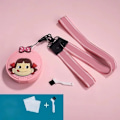 Miniatyrbild 5 av 6: Retainer Case Travel Portable Cartoon Cute Mouth Guard Denture Aligner Case Container för män kvinnor typ D