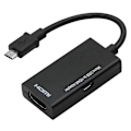 Miniatyrbillede 1 af 5: Android Telefon MHL Micro USB til HDMI 1080P HD TV Kabel Adapter