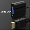 Miniatyrbillede 4 af 5: High Definition DP til VGA Adapterkabel - 1080p Videokonverter i Ren Kobber
