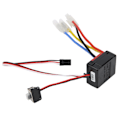 Pikkukuva 5 / 8: 1060 60A vedenpitävä ESC elektroninen nopeudensäädin lisävaruste 1/10 RC-automallille1060