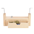 Miniatyrbillede 3 af 8: Harmløs simpelt vævet paraplyreb Paracord Armbånd Træramme DIY Craft Tool Kit til campingoverlevelse