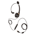 Miniatyrbilde 8 av 8: Single Ear Service Headset ENC Active Noise Cancellation USB Computer Headset for Office Kundeservice