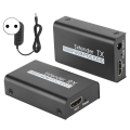 Miniatyrbillede 1 af 8: HDMI Extender 60M Internet Transmitter til POC Kabel Strøm EDID læringsfunktion 100-240VEU
