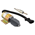 Miniatyrbillede 3 af 4: 12V brændstofafbrydersolenoid til 7,8L motor, tung lastbil