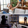 Pikkukuva 3 / 5: DVB-T2 HD/DVB-T DTT-antenni maksimaaliseen digitaaliseen vastaanottoon vakaalla magneettijalalla ja 3 metrin kaapelilla kaikille DVB-T2/DVB-T DTT-vastaanottimille – massiivinen versio