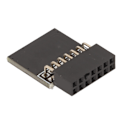 Miniatyrbild 8 av 8: TPM 2.0 Module 2x7P 14 Pin 2mm Space Safe Stabil Performance MSI TPM 2.0 Module for Win System Protection