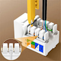 Miniatyrbild 3 av 5: 10 st Cat6-uttag, Ethernet Punch Down-kontakt, kompatibel Cat5/5e/6