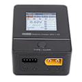Miniatyrbillede 2 af 8: RC M4AC Balance-lader med IPS 1,54 tommer IPS-skærm AC 100-240V Sort RC Lipo-batteri Balance-lader til Lihv Life 1-4S EU-stik XT30