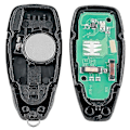 Miniatyrbilde 3 av 5: Bil Smart Fjernkontroll Nøkkel 3 Knapper Passer For Focus C-Max Mondeo Fiesta B-Max 433Mhz