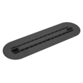 Pikkukuva 6 / 8: Universal Musta PVC Kestävä Tukeva Center Tail Surfing Fin Plug Holder Box Surffilaudat Tarvike