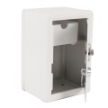 Miniatyrbilde 3 av 8: Barn som lærer leketøy Pengeboks Passord Pengemynter Sparer Safe Box Style Gave med 2 nøkler (hvit)