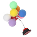Miniatyrbillede 7 af 8: Aromaterapi indeslutningsflaske flygtigt dæksel Farverig ballon Dejlig bil Dashboard dekoration