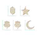 Pikkukuva 3 / 4: Eid Mubarak -riipus Eid Mubarak -festivaalijuhlasisustustarvikkeita myrkyttömäksi kodin sisustukseen ovien ikkunoihin