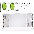 Miniatyrbild 5 av 5: Vibrationsväckarklocka LED Digital Batteridriven Timer Klocka Modern Bärbar med Bakgrundsbelysning Lämplig för Resor, Sovrum, Kontor