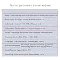 Miniatyrbilde 4 av 5: Bluetooth 5.0 100W+100W Effekt Subwoofer Forsterkerkort XY-T100L