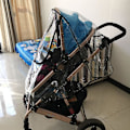 Miniatyrbilde 1 av 5: Universal Baby Stroller Rain Cover
