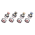 Miniatyrbillede 6 af 8: 42 52 mm landevejscykel forgaffel Headset tilspidset rør til lige rør cykelheadset leje