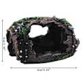 Miniatyrbillede 5 af 5: Sort-Akvarium Kunstig Tønde Hule Harpiks Ornamenter Landskabspleje Tilbehør kompatibelt med Akvarium