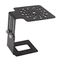 Miniatyrbild 8 av 8: Kaffemaskin vågställ i rostfritt stål höjdjusterbar läckagedesign kaffevågställ för hem bar svart