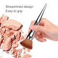 Miniatyrbillede 8 af 8: 2 i 1 Multifunktionel Bærbar Blusher Pensel Pudder Kosmetisk Pensel Makeup Værktøj Sølv