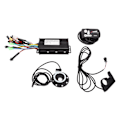 Miniatyrbillede 2 af 8: 24V 36V 48V Sinus Bølge Controller Tommelfinger Gas PAS LED LCD Meter Elektrisk Cykel 3 Tilstand Motor Controller Sæt