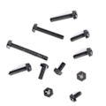 Pikkukuva 8 / 8: 160 kpl muovinen set nylon ristiruuvi kuusiomutterikiinnittimet Hardware Tool M3