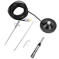 Miniatyrbilde 3 av 8: Bil VHF UHF Antenne Sucker med 5m Kabel SMA Hunn Adapter Kit Vanntett Plug and Play