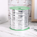 Miniatyrbild 6 av 8: 400 Yards Twist Slipsar Godispåse Bakning Förpackning Presentkartong Blomma Twist SlipsarSilver