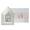 Miniatyrbillede 2 af 5: Hus Metal Skærestencils Scrapbooking DIY Album Stempel Papirkort Prægning