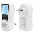 Miniatyrbilde 5 av 8: LCD-effektmåler Watt Spenning Strømtester Strømforbruk Monitor 230V-250V Brasiliansk plugg