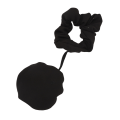 Miniatyrbillede 5 af 8: Drinkcover Scrunchie Genanvendelig Strækbar Drink Spiking Prevention Scrunchie til glaskopper Sort